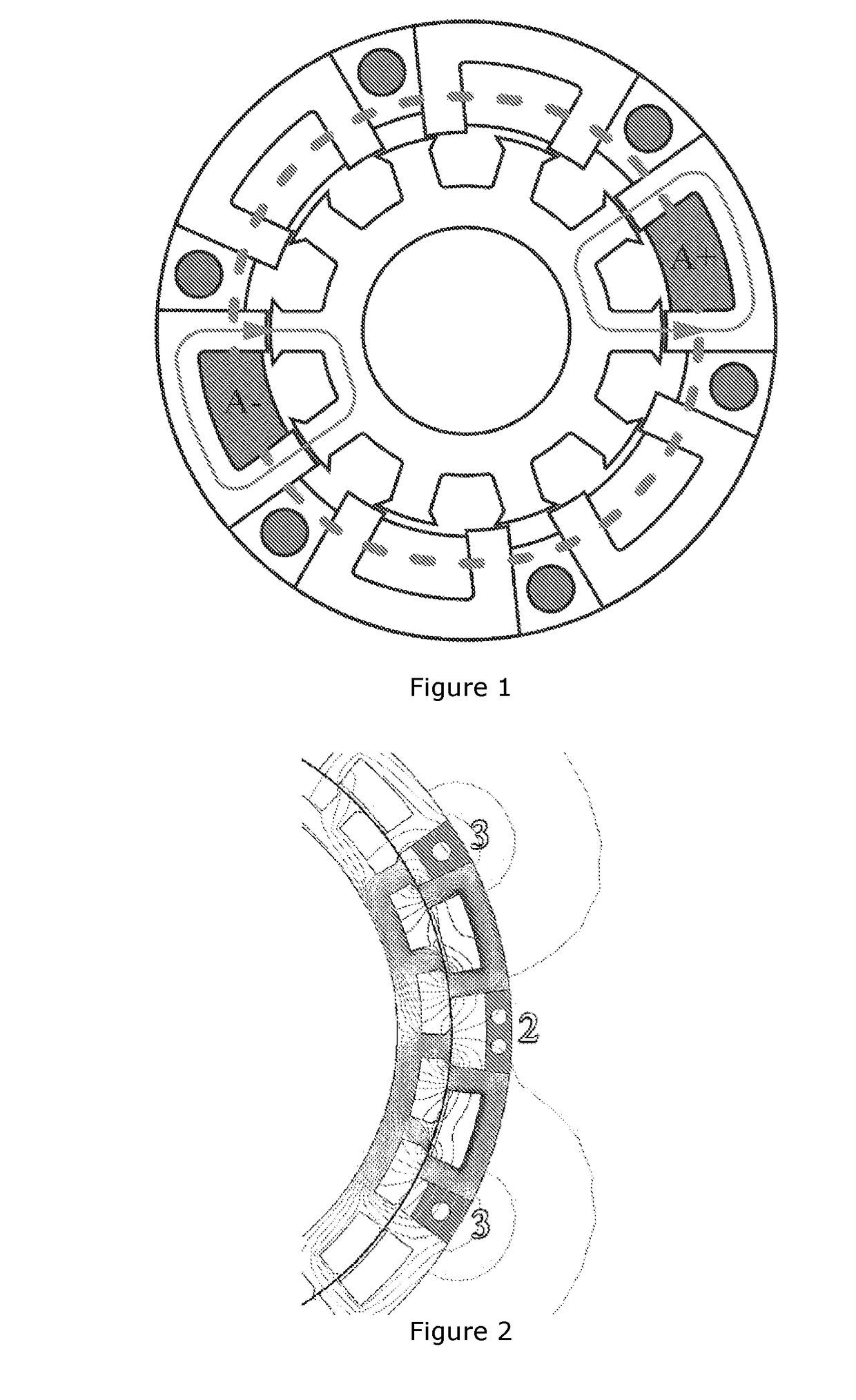 Double u-core switched reluctance machine