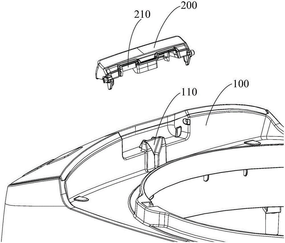 Cover closing structure of household appliance, electric rice cooker or electric pressure cooker and household appliance