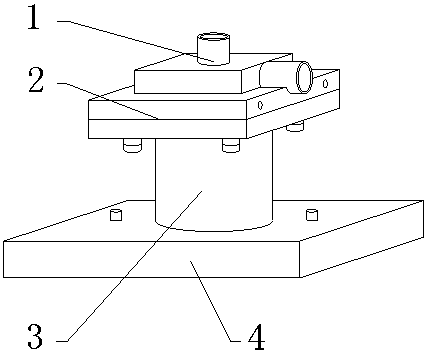 Waterproof test device for small and special electric machine