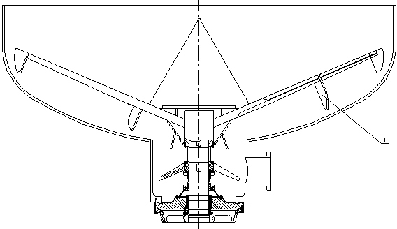 Spindle sealing and sand preventing isolation device for mixer of pre-impregnation tower