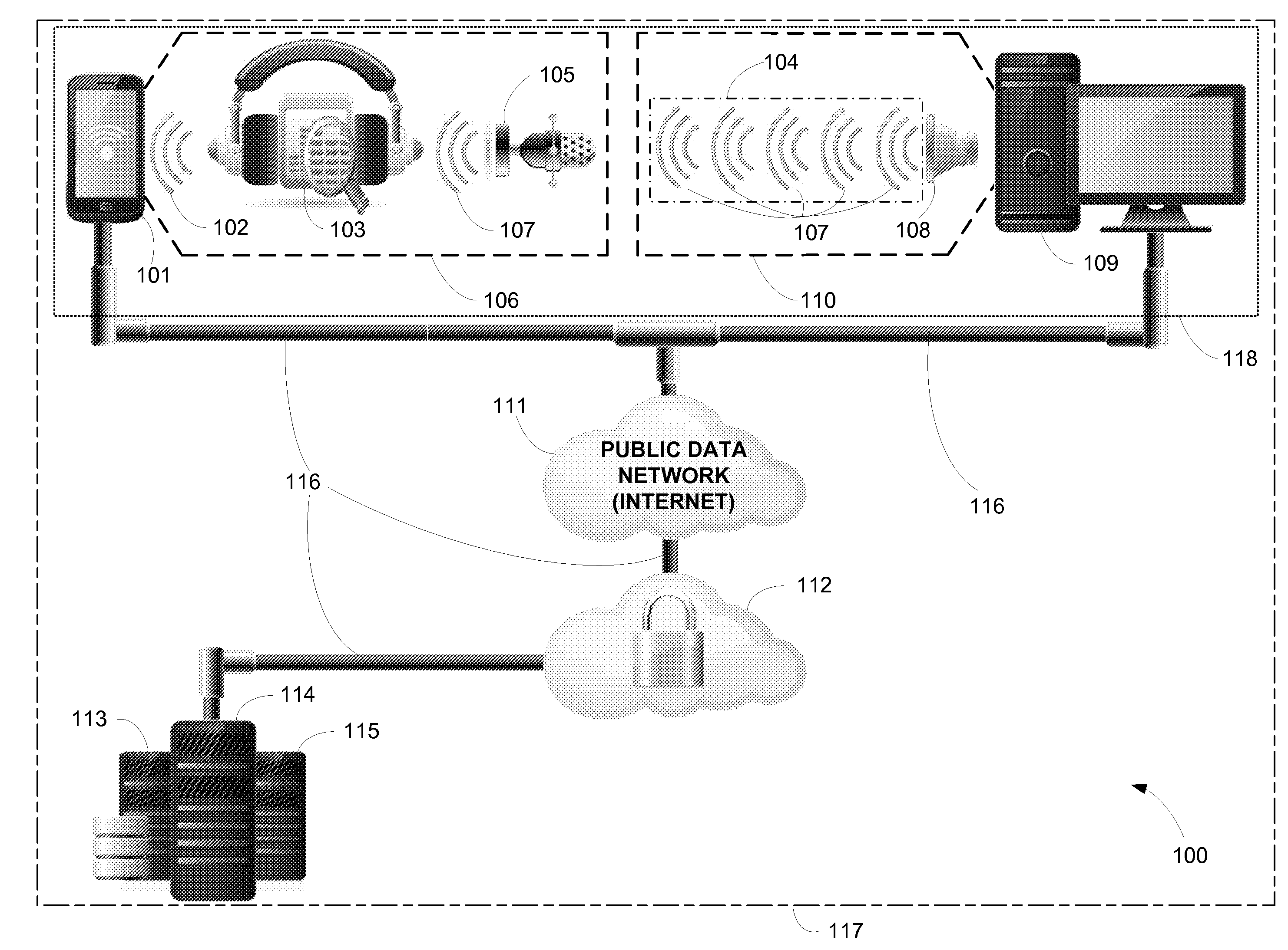 System and method for wirelessly transmitting and receiving customized data broadcasts