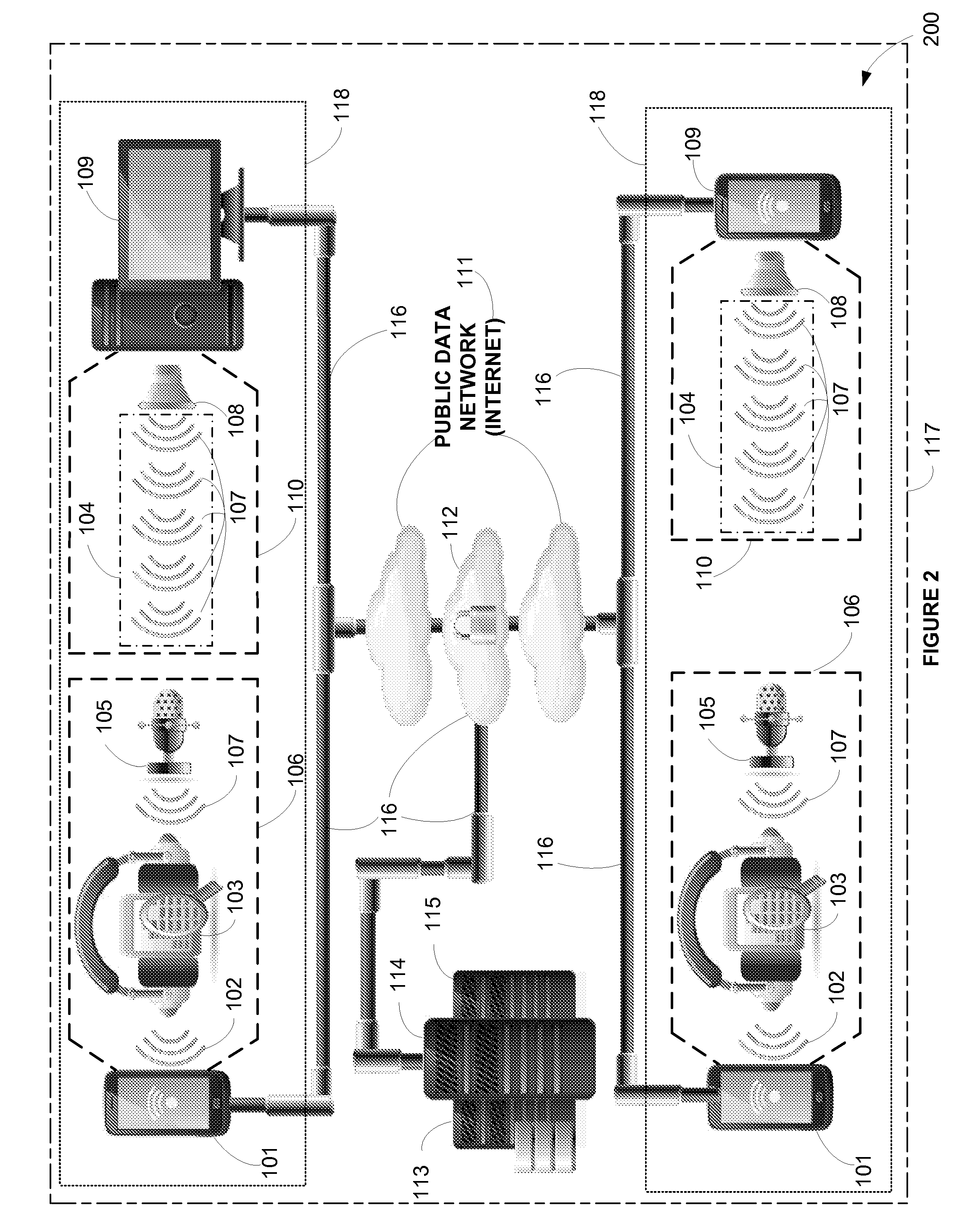 System and method for wirelessly transmitting and receiving customized data broadcasts