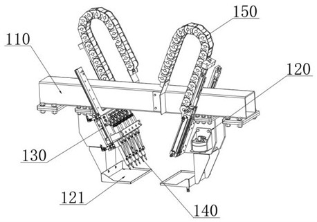 An automatic oil device for a bearing processing