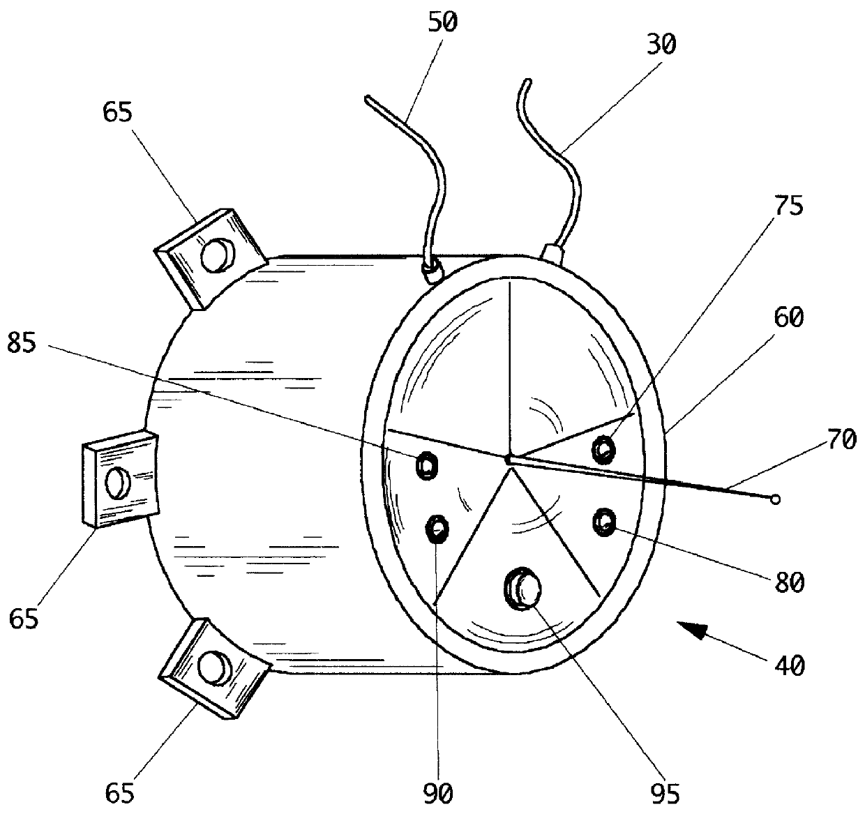 Universal, remote, continuous vehicle tire air pressure monitoring and reporting system