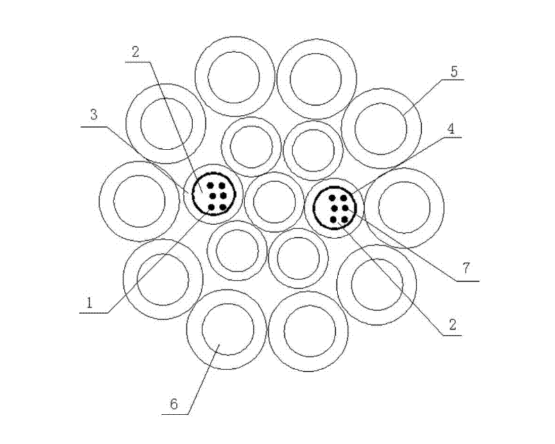 Ultra-low loss and ultra-low temperature OPGW (optical fiber composite overhead ground wire) and production method thereof