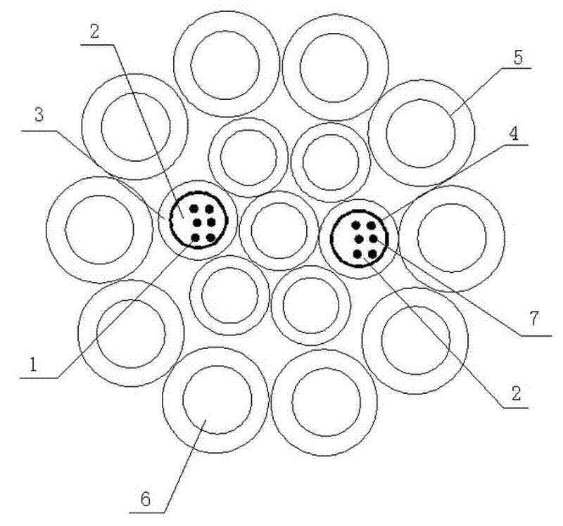 Ultra-low loss and ultra-low temperature OPGW (optical fiber composite overhead ground wire) and production method thereof