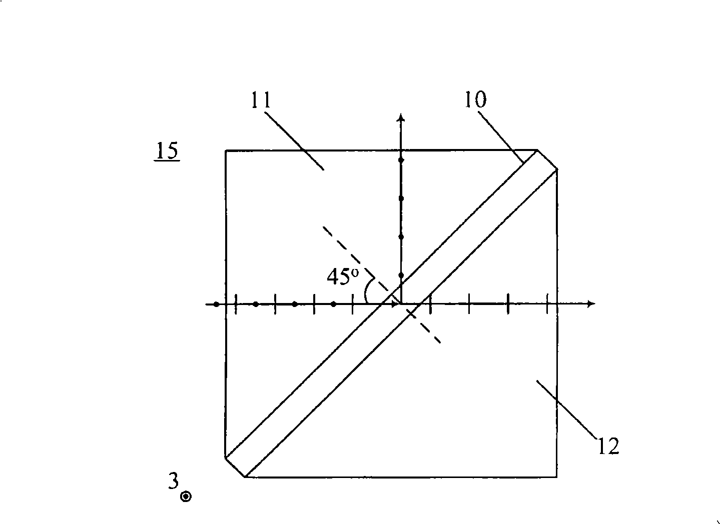 Polarization spectroscopic device and projection display device using the same