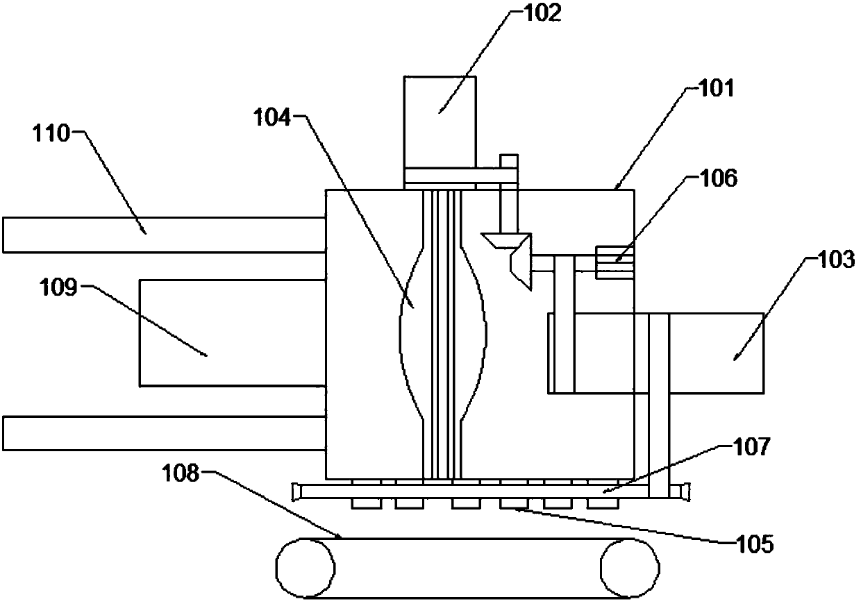 Method for controlling organic waste gas