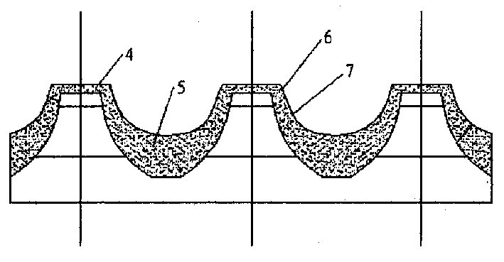 Glass passivating method for preparing RF mesa Si diode