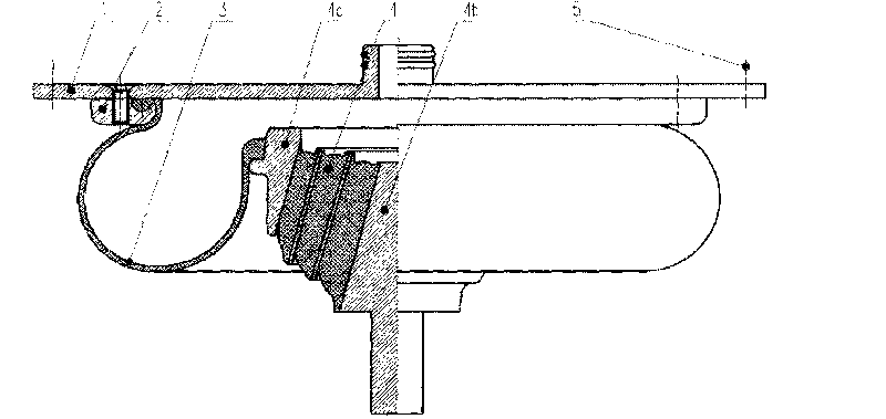 Installing mode and separating mode and device of air spring system