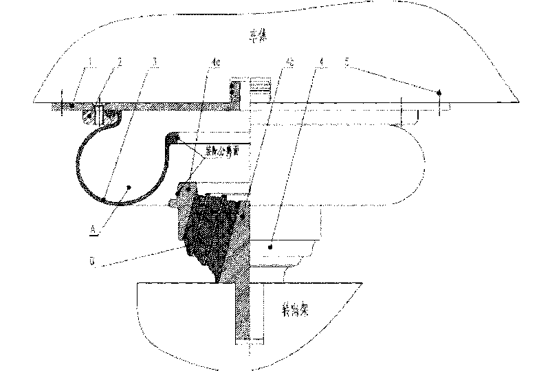 Installing mode and separating mode and device of air spring system