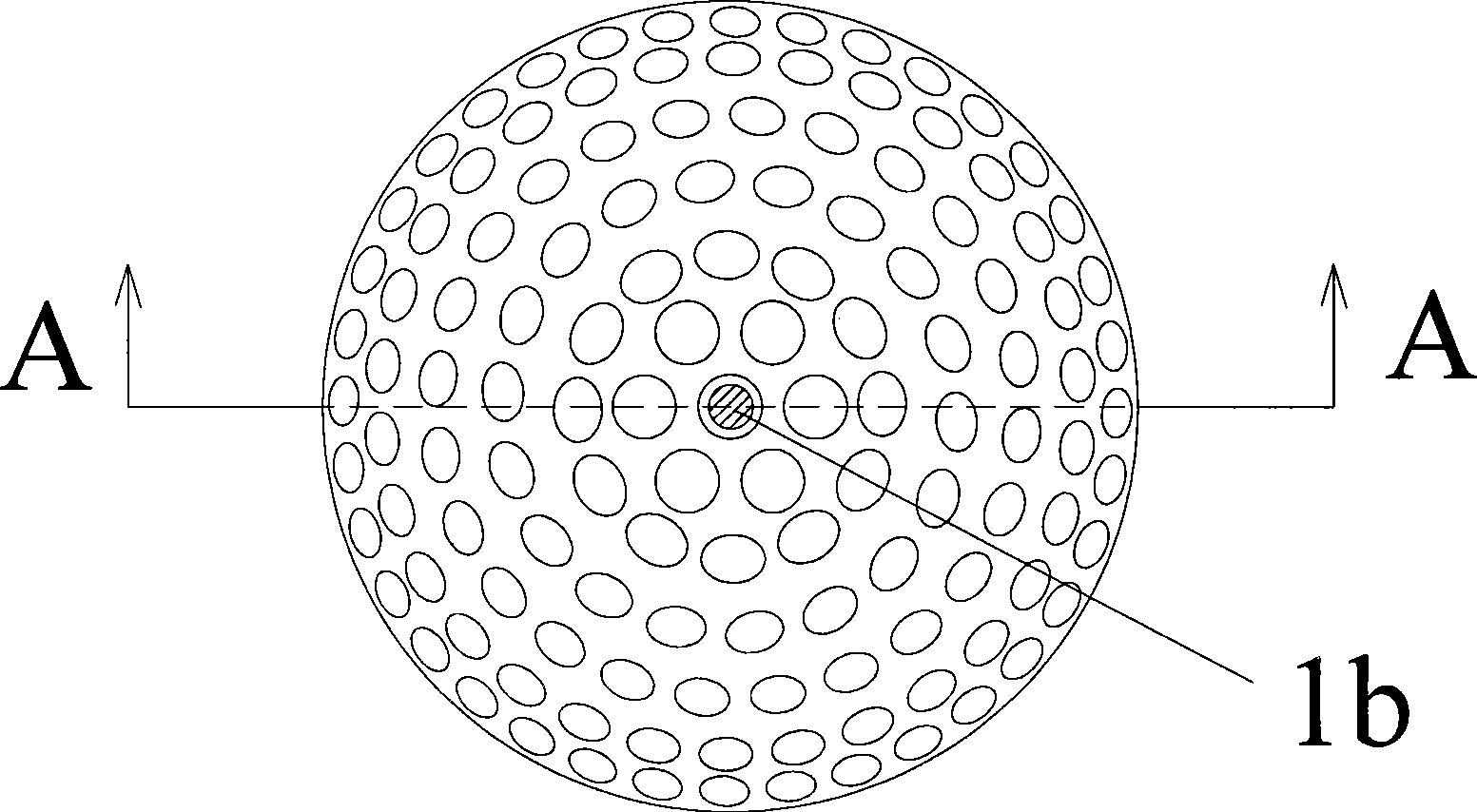 Water soluble biological degradation type golf balls and preparation method thereof