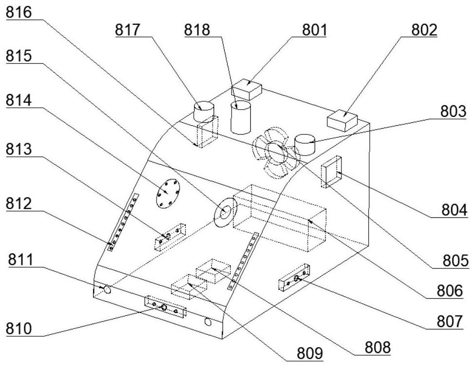 Diesel type unmanned monorail crane and control method thereof