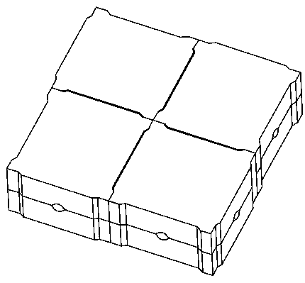 Interlocking assembly block and using method thereof