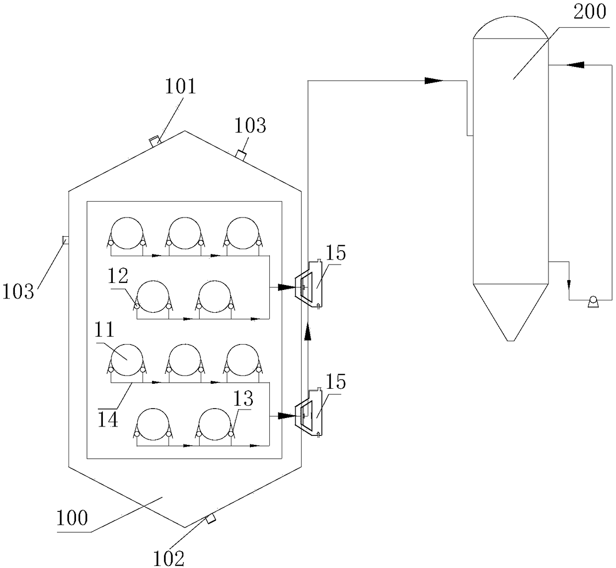 Systems and methods for pyrolyzing waste tires