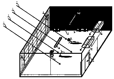 Interactive photothermal environment control system and method