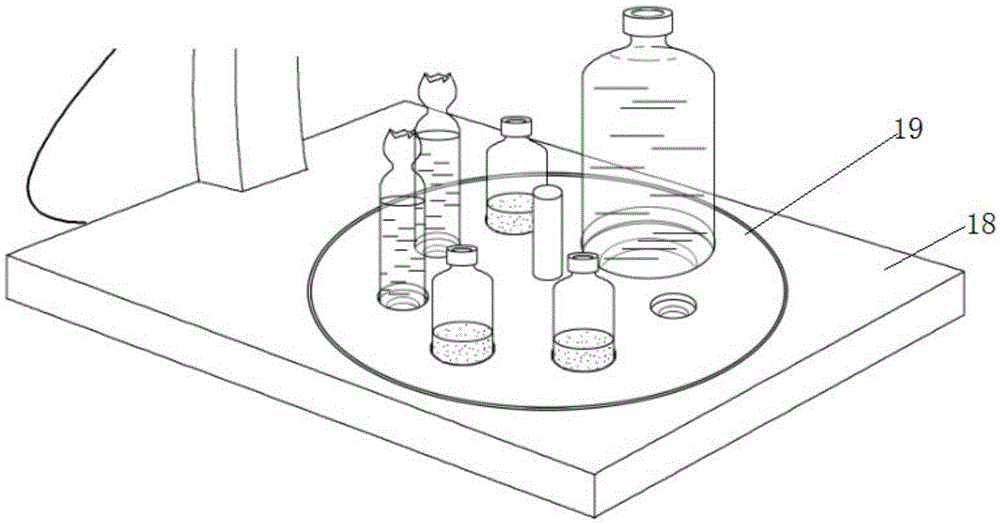 Quantitative negative-pressure liquid medicine dispensing device