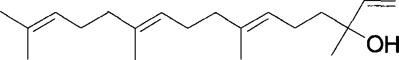 Method for synthesizing (E,E) Geranyl linalool