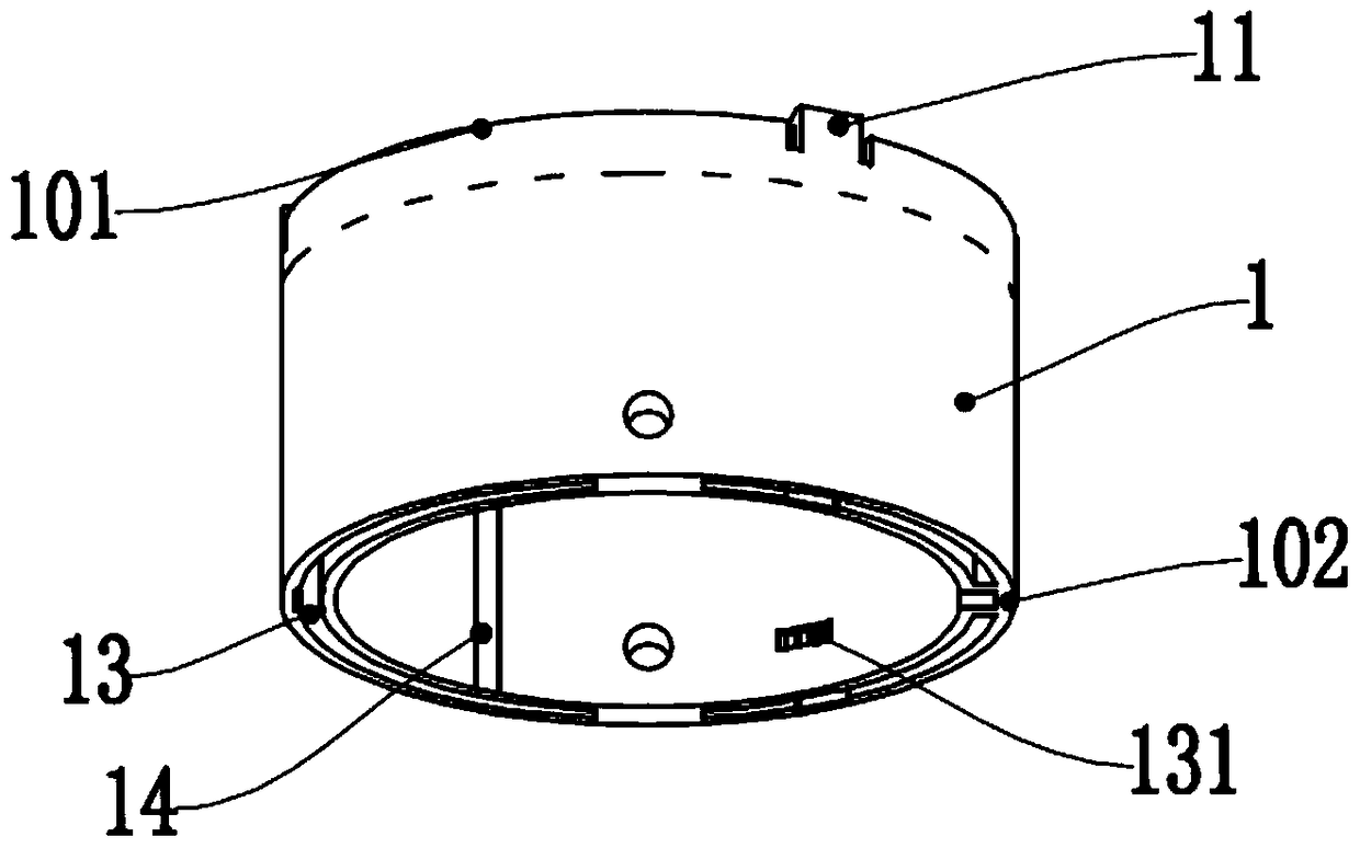 A mounting shell applicable to different lamps and its applied lamp