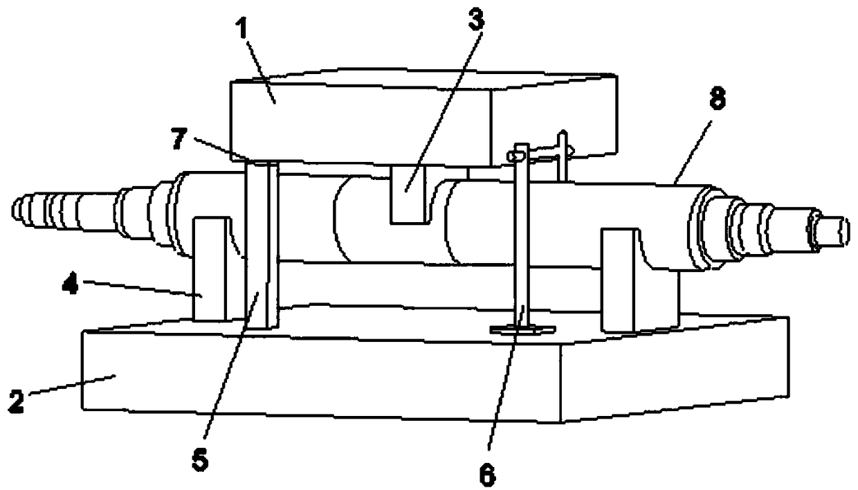 Method for accurately straightening spindle of centrifugal compressor in cold state