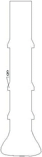 Forming method of ultra-high-strength pile foundation filled with waste slag