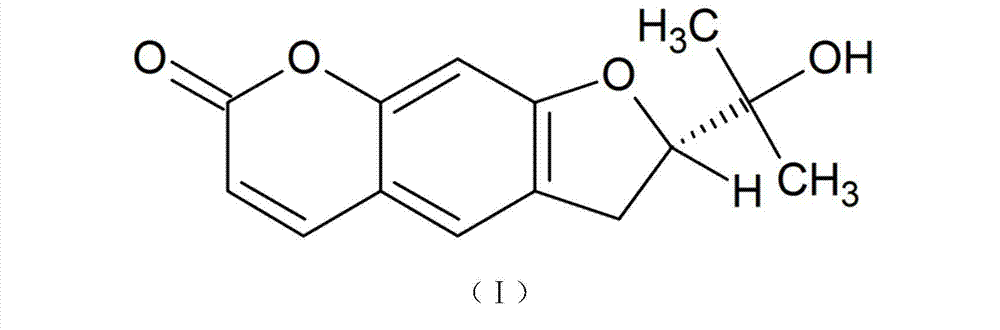 Application of marmesine in preparation of cough relieving medicine