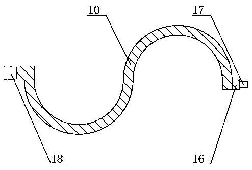 Large-dip-angle wavy blocking edge industrial transport machine capable of achieving convenient loading and unloading