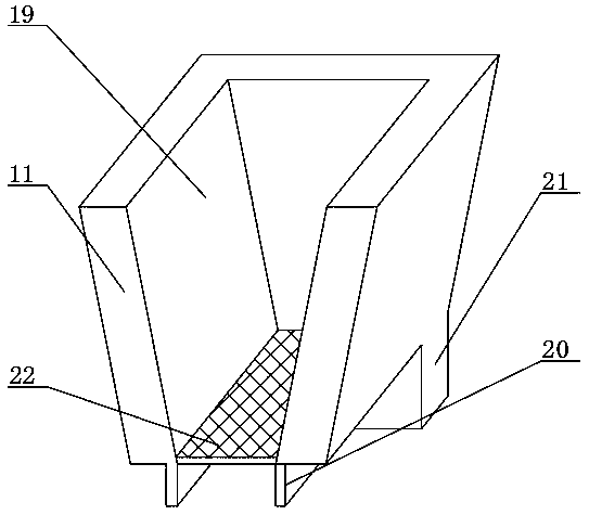 Large-dip-angle wavy blocking edge industrial transport machine capable of achieving convenient loading and unloading