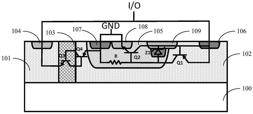 A kind of tvs device and manufacturing method thereof