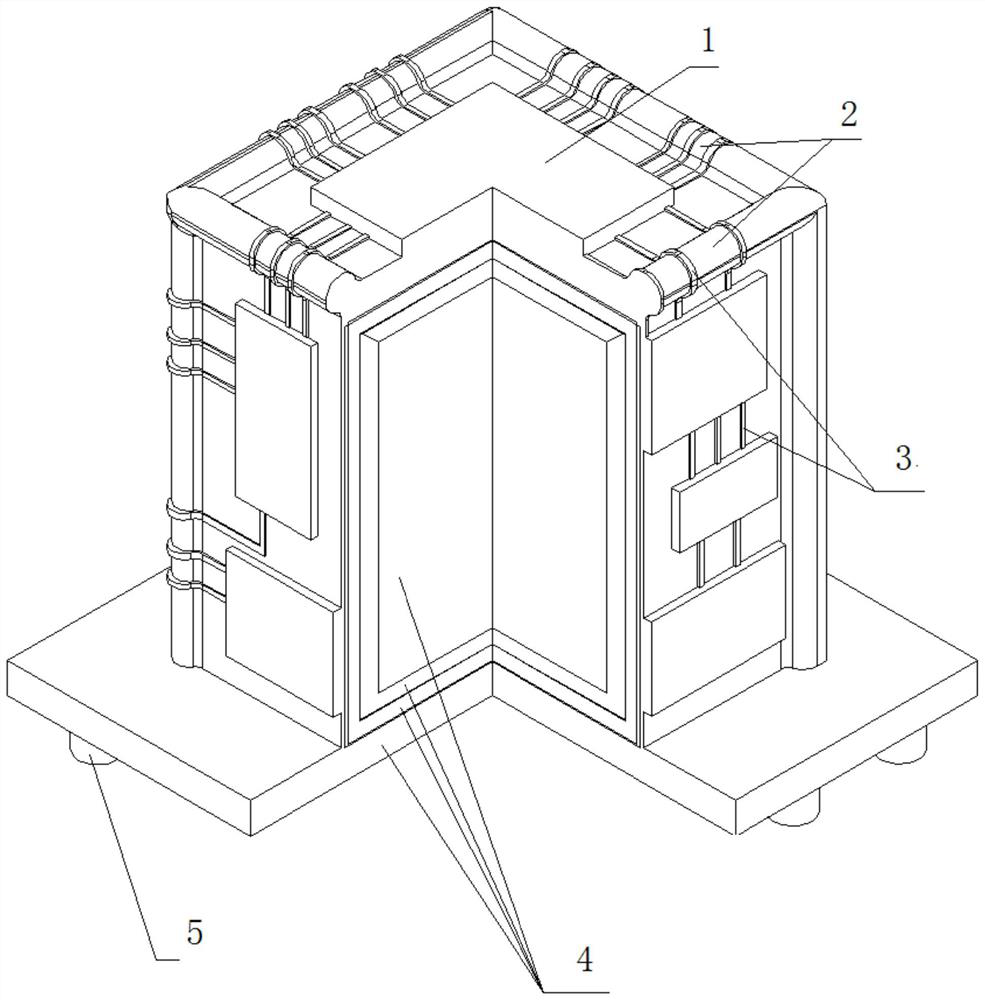 A method for preparing a high-reliability and high-density integrated structure of a power device