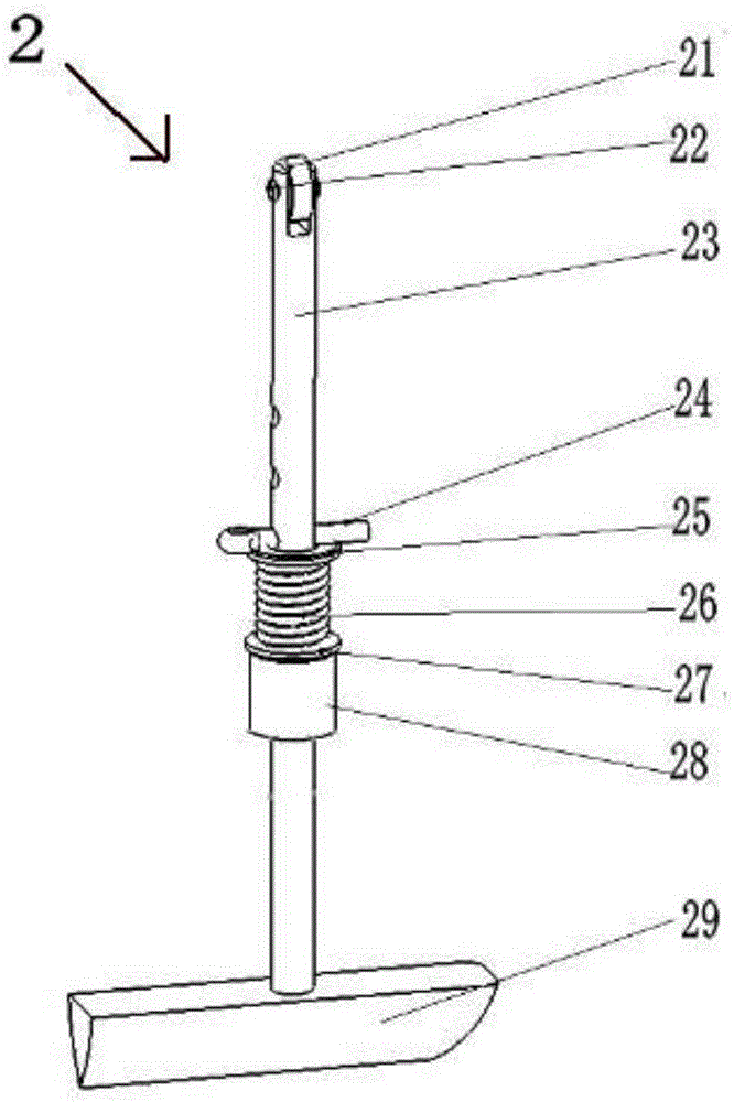 Device for preventing seed bouncing