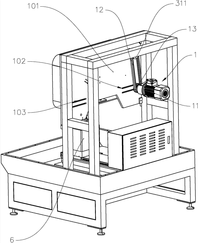 Wire drawing machine and machining method thereof