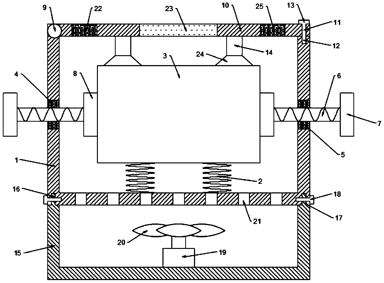 Electric instrument damping base