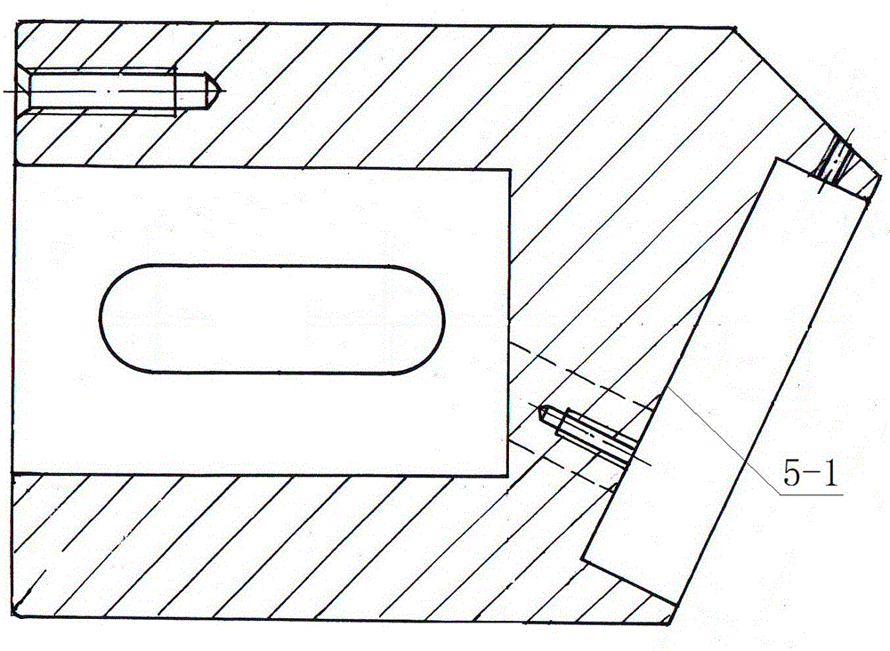 Machining method for threaded holes in fixed disc