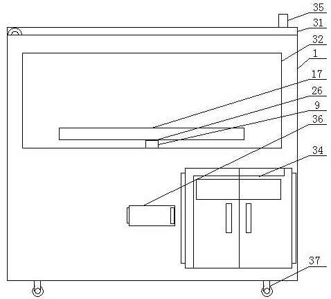 A storage and display device for physical experiment equipment used in physical education