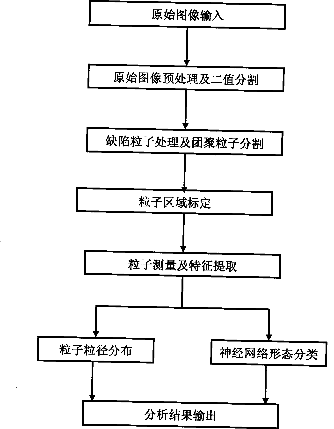 Automatic measurement method for separated-out particles in steel and morphology classification method thereof