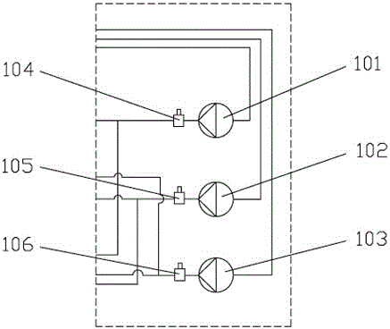 True tri-axial hydraulic fracture test machine and test method