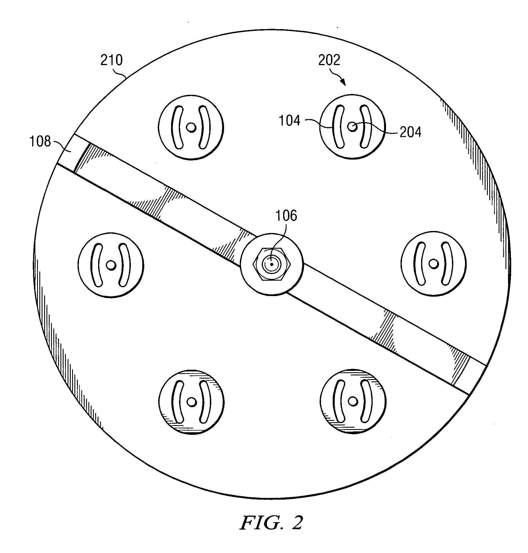 Externally adjustable insert for extrusion manifold