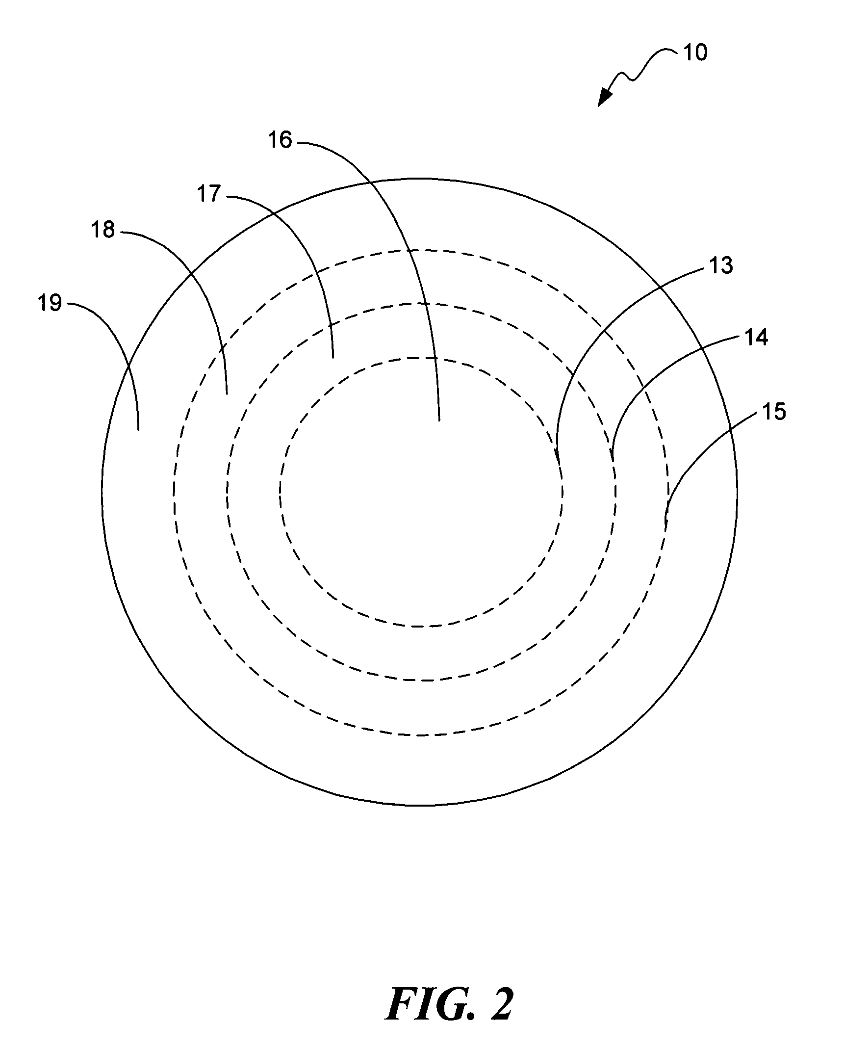 Lens having an optically controlled peripheral portion and a method for designing and manufacturing the lens