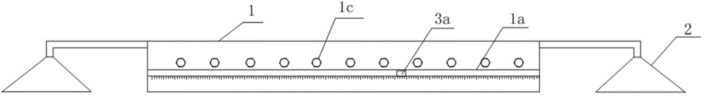 Fixed line feed apparatus of ultrasonic probe in ultrasonic wave stress measurement system