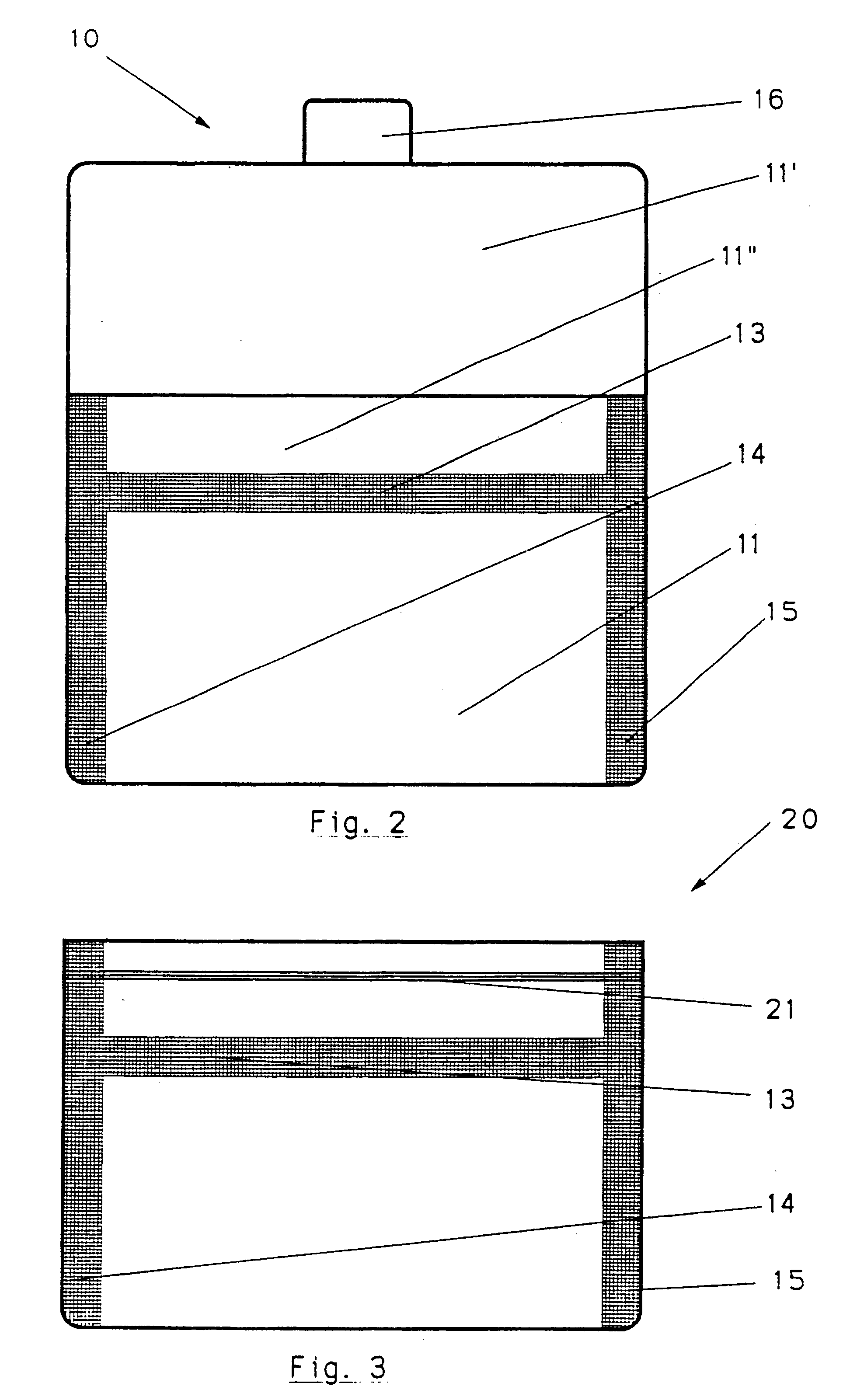 Pouch or packaging for foodstuffs made of a peelable film and process for the production thereof