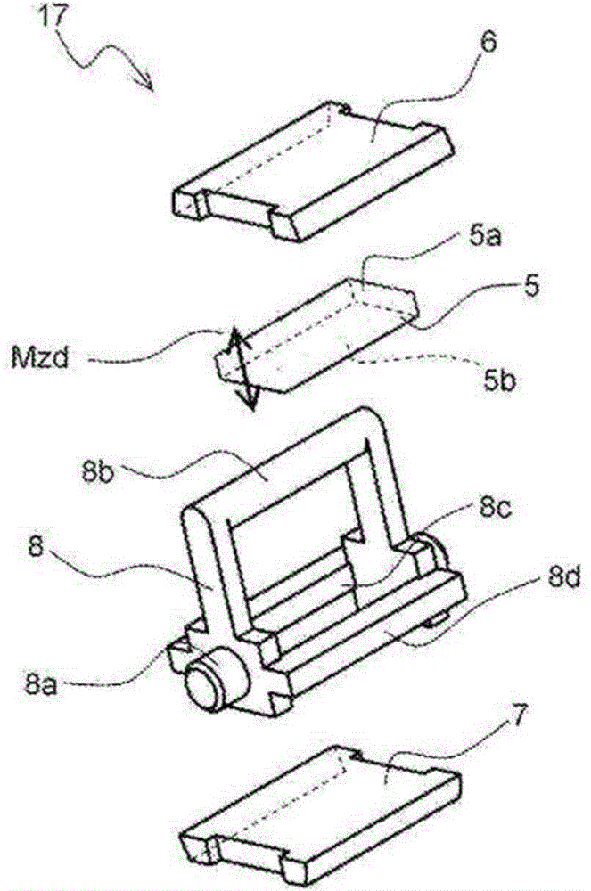 Generating input apparatus, and electronic device using the generating input apparatus