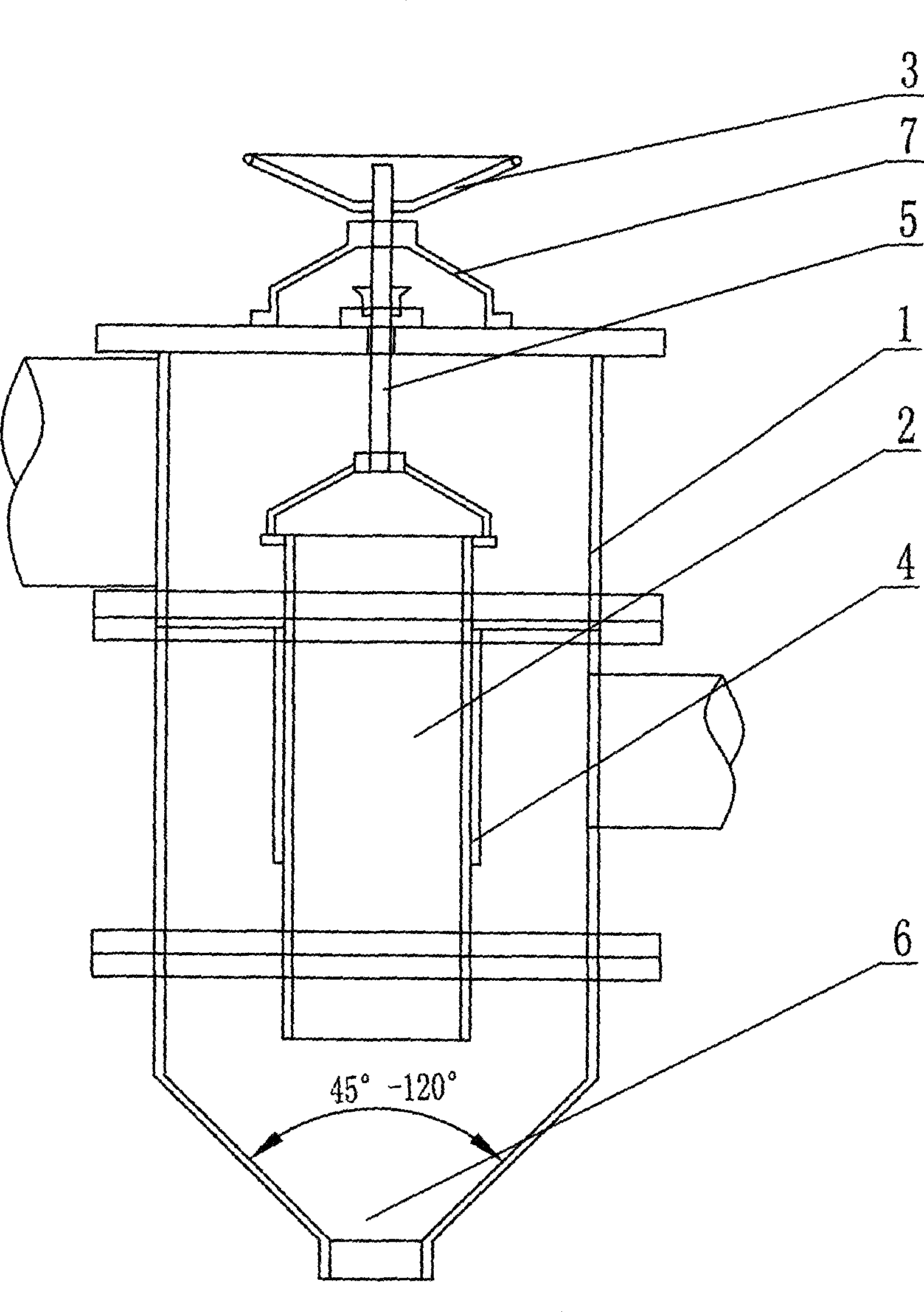 Power coal and sulfur concentrate sorting method and special device thereof