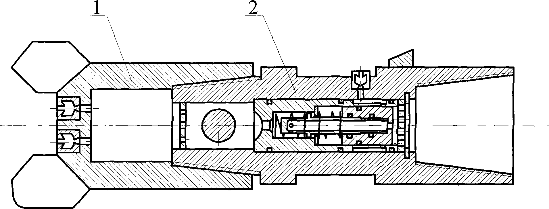 Multifunctional self-oscillation flow jet flow drill