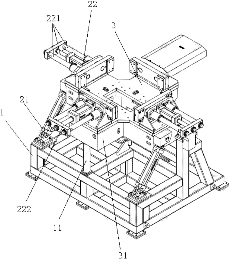 Cylinder cover inclinable-pouring die