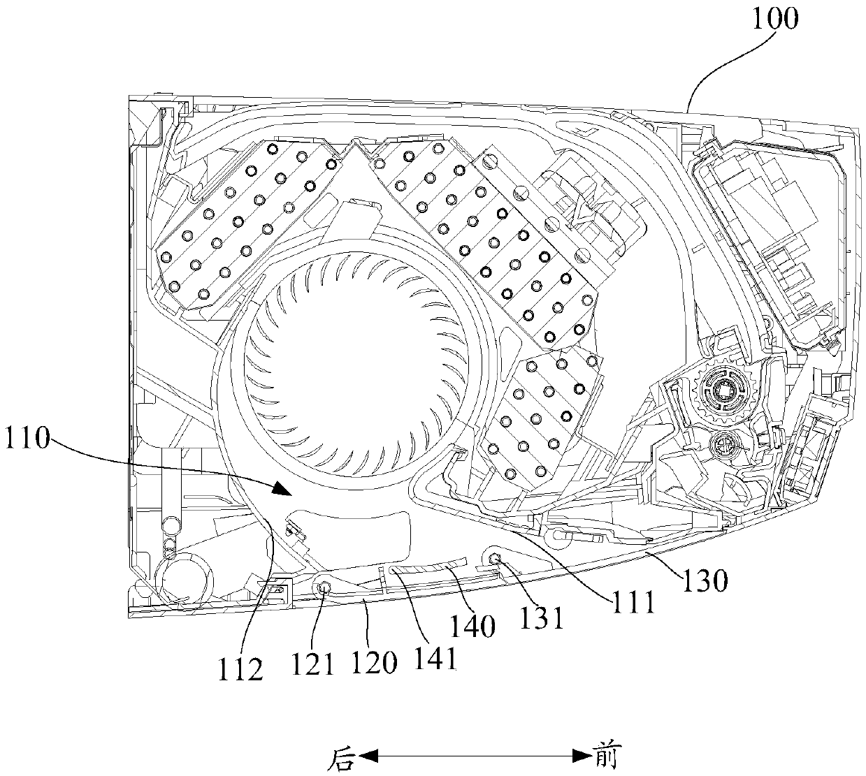 Air conditioning indoor unit and control method thereof