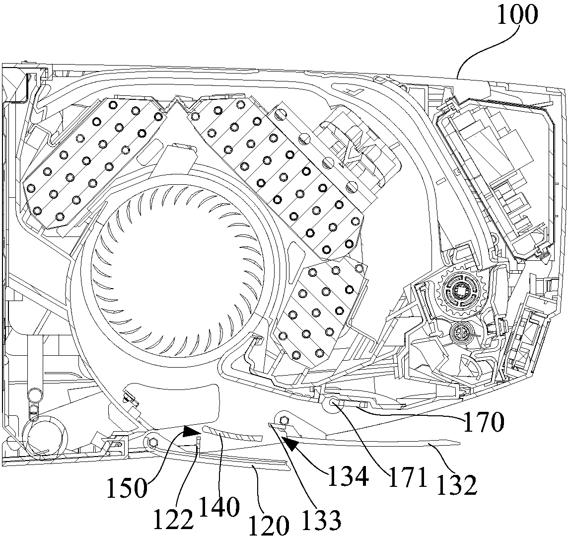 Air conditioning indoor unit and control method thereof