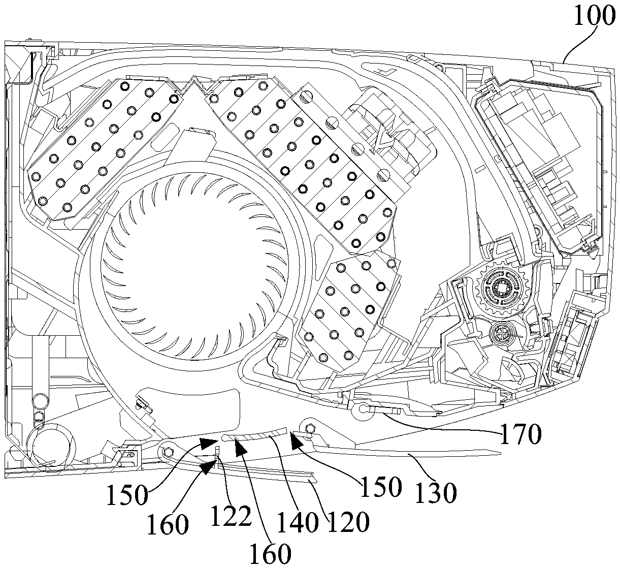 Air conditioning indoor unit and control method thereof