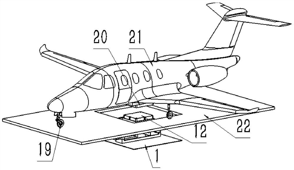 Electric aircraft wireless charging system and charging alignment method