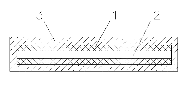 Polytetrafluoroethylene welding sandwich gasket